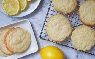 biscuits au sucre à l'avoine et au citron